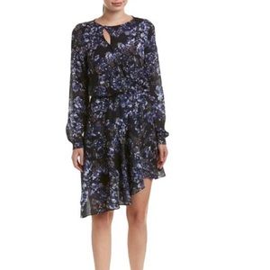 Parker Blue Bonnet A Symmetrical Dress L NWT